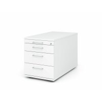 Rollcontainer 80cm,3Schub,Schloss BS Wei gallery