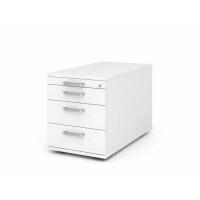 Rollcontainer 80cm,3Schub,Schloss CE Wei gallery