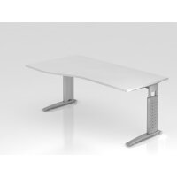 Schreibtisch C-Fuß 180x100/80cm We gallery