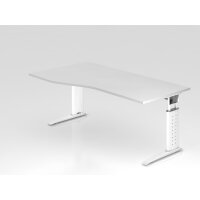 Schreibtisch C-Fuß 180x100/80cm We gallery