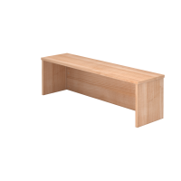 Thekenaufsatz 120cm, 1OH Nussbaum