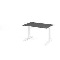 Schreibtisch C-Fuß 120x80cm Graphi gallery