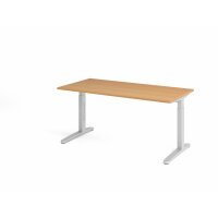 Schreibtisch C-Fuß 160x80cm Buche/ gallery