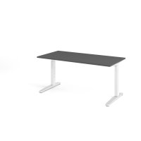 Schreibtisch C-Fuß 160x80cm Graphi gallery