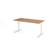 Schreibtisch C-Fuß 160x80cm Nussb/ gallery