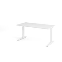 Schreibtisch C-Fuß 160x80cm Wei&sz gallery