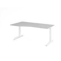 Schreibtisch C-Fuß 180x100/80cm Gr gallery