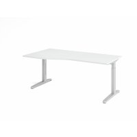Schreibtisch C-Fuß 180x100/80cm We slider
