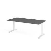 Schreibtisch C-Fuß 200x100cm Graph gallery