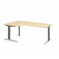 Schreibtisch C-Fuß 200x120cm 90&de gallery