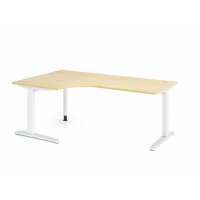 Schreibtisch C-Fuß 200x120cm 90&de gallery
