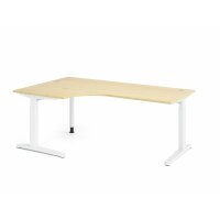 Schreibtisch C-Fuß 200x120cm 90&de gallery