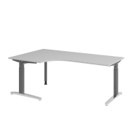Schreibtisch C-Fuß 200x120cm 90&de gallery