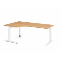 Schreibtisch C-Fuß 200x120cm 90&de gallery