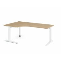 Schreibtisch C-Fuß 200x120cm 90&de gallery