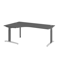 Schreibtisch C-Fuß 200x120cm 90&de gallery
