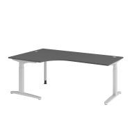 Schreibtisch C-Fuß 200x120cm 90&de gallery