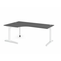Schreibtisch C-Fuß 200x120cm 90&de gallery