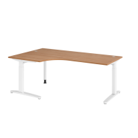 Schreibtisch C-Fuß 200x120cm 90°...