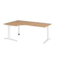 Schreibtisch C-Fuß 200x120cm 90&de gallery
