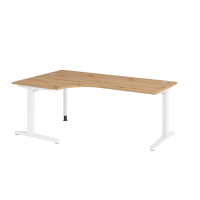 Schreibtisch C-Fuß 200x120cm 90&de gallery