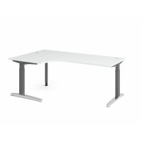 Schreibtisch C-Fuß 200x120cm 90&de gallery