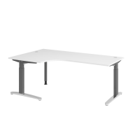 Schreibtisch C-Fuß 200x120cm 90&de gallery