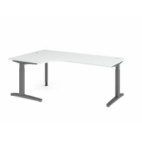Schreibtisch C-Fuß 200x120cm 90&de gallery