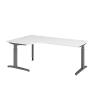 Schreibtisch C-Fuß 200x120cm 90&de gallery