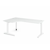 Schreibtisch C-Fuß 200x120cm 90&de gallery