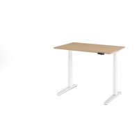 Sitz-Steh-Schreibtisch el.120x80cm Eiche gallery