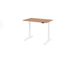Sitz-Steh-Schreibtisch el.120x80cm Nussb gallery