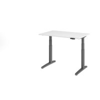 Sitz-Steh-Schreibtisch el.120x80cm Wei&s gallery
