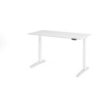 Sitz-Steh-Schreibtisch el.160x80cm Wei&s gallery