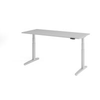 Sitz-Steh-Schreibtisch el.180x80cm Grau/ gallery