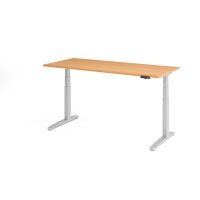 Sitz-Steh-Schreibtisch el.180x80cm Buche gallery