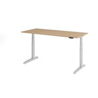 Sitz-Steh-Schreibtisch el.180x80cm Eiche gallery