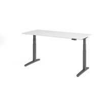 Sitz-Steh-Schreibtisch el.180x80cm Wei&s gallery