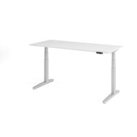 Sitz-Steh-Schreibtisch el.180x80cm Wei&s gallery