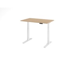 Sitz-Steh-Schreibtisch el.120x80cm Eiche gallery
