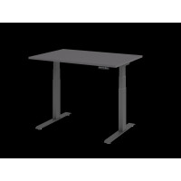 Schreibtisch C-Fuß - 120 x 64-129 x 80