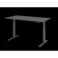 Schreibtisch C-Fuß - 160 x 64-129 x 80