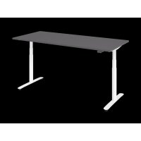 Sitz-Steh-Schreibtisch el.180x80cm Graphit