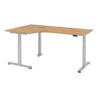 Sitz-Steh-Winkeltisch el.200x120cm 90°Ast