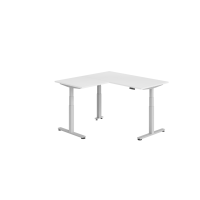 Sitz-Steh-Winkeltisch 160x160cm Wei&szli gallery