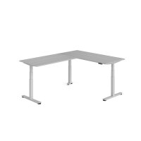 Sitz-Steh-Winkeltisch 180x240cm Buche/Si gallery