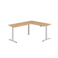 Sitz-Steh-Winkeltisch 180x240cm Asteiche/S...