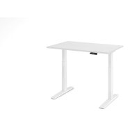 Sitz-Steh-Schreibtisch el.120x80cm Wei&s gallery