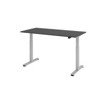 Schreibtisch XMST 16 Graphit/silber