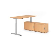 Schreibtischkombi XMST16, Sideboard 1751S